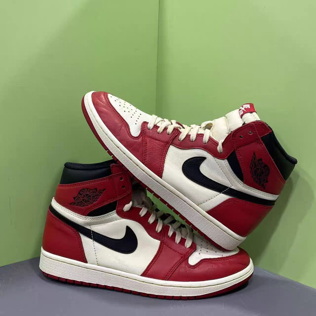 Jordan Brand Red High-Top Sneakers Size 11 Size US 11 / EU 44 - 4 Thumbnail