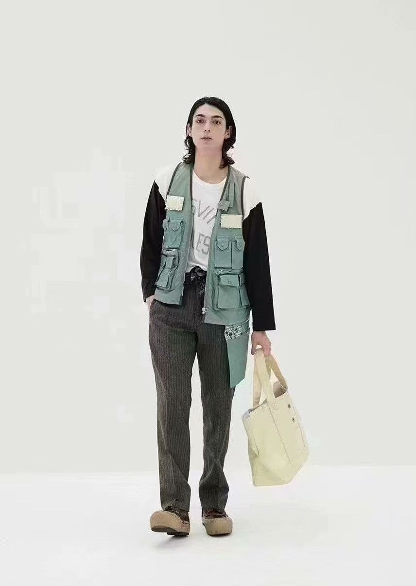 Visvim visvim 21SS Travailler Braces Herringbone Pants Size US 26 / EU 42 - 8 Thumbnail
