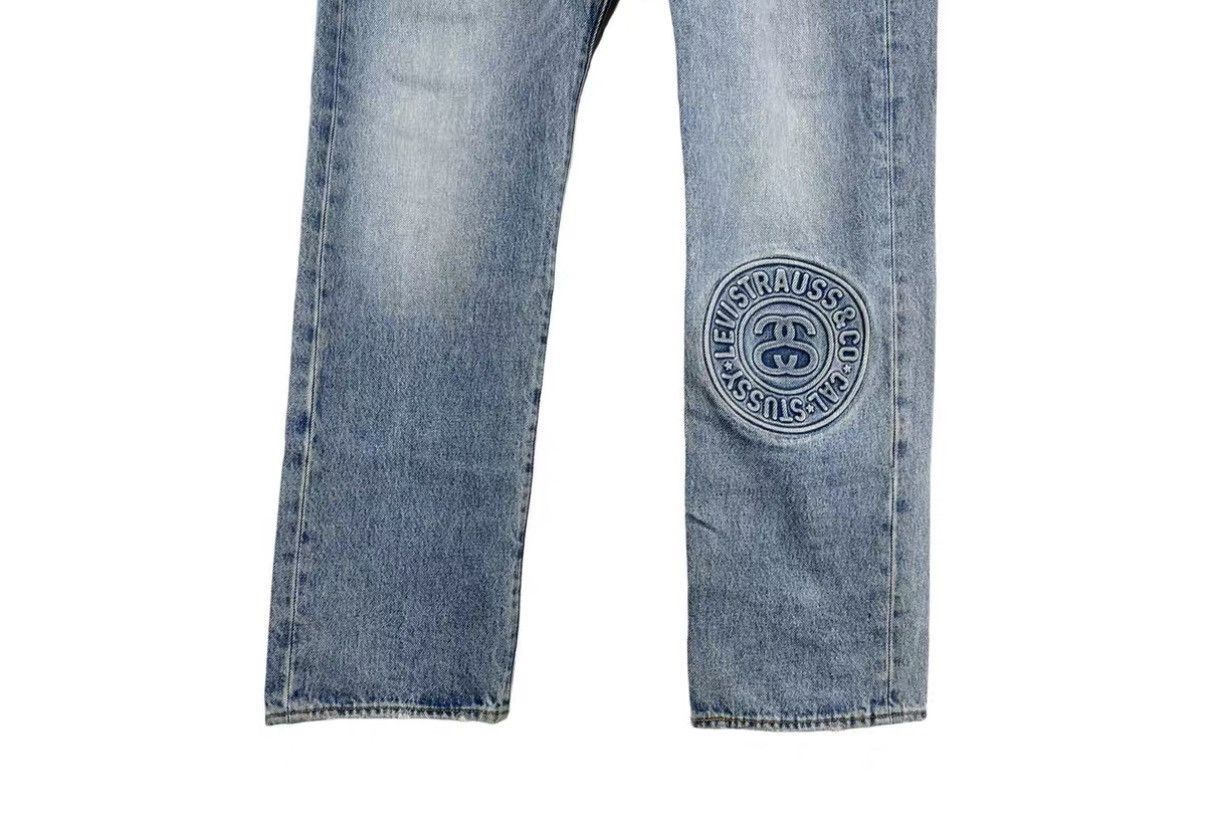 Stussy Blue Denim Jeans Size 34 Size US 34 / EU 50 - 4 Thumbnail