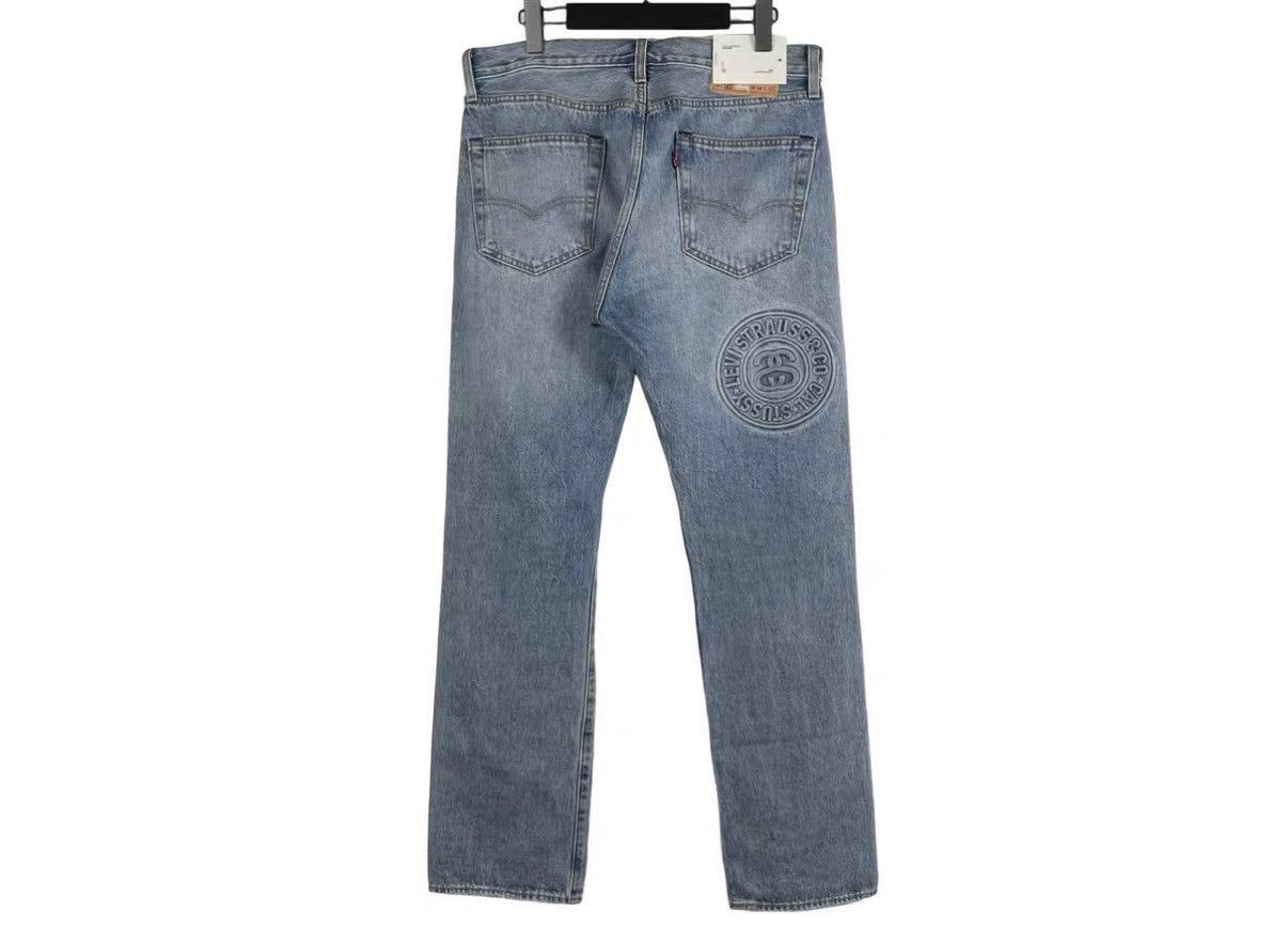 Stussy Blue Denim Jeans Size 34 Size US 34 / EU 50 - 2 Thumbnail