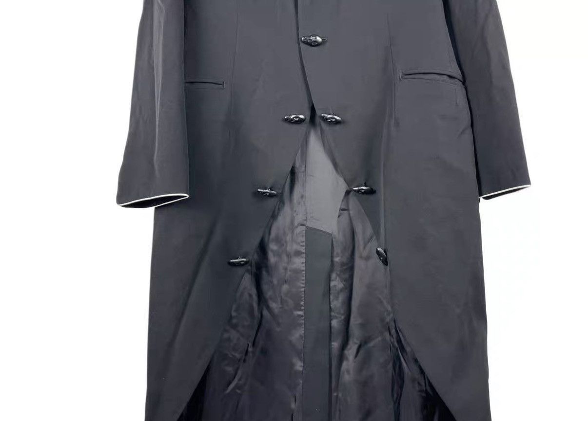 Yohji Yamamoto Black Long Heavy Coat - Size M Size US M / EU 48-50 / 2 - 4 Thumbnail