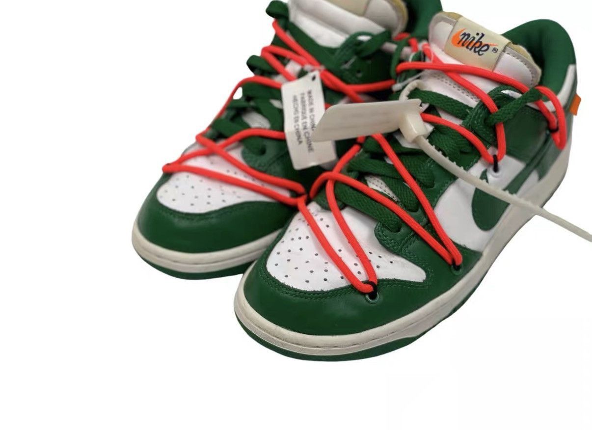 Off-White Green Low-Top Sneakers Size 6 Size US 6 / EU 39 - 2 Thumbnail