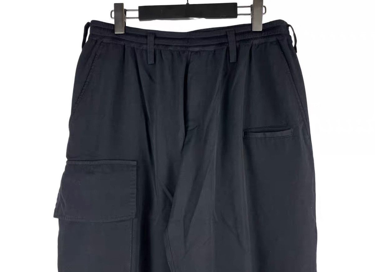 Yohji Yamamoto Black Cargo Pants with Multiple Pockets Size US 34 / EU 50 - 3 Thumbnail