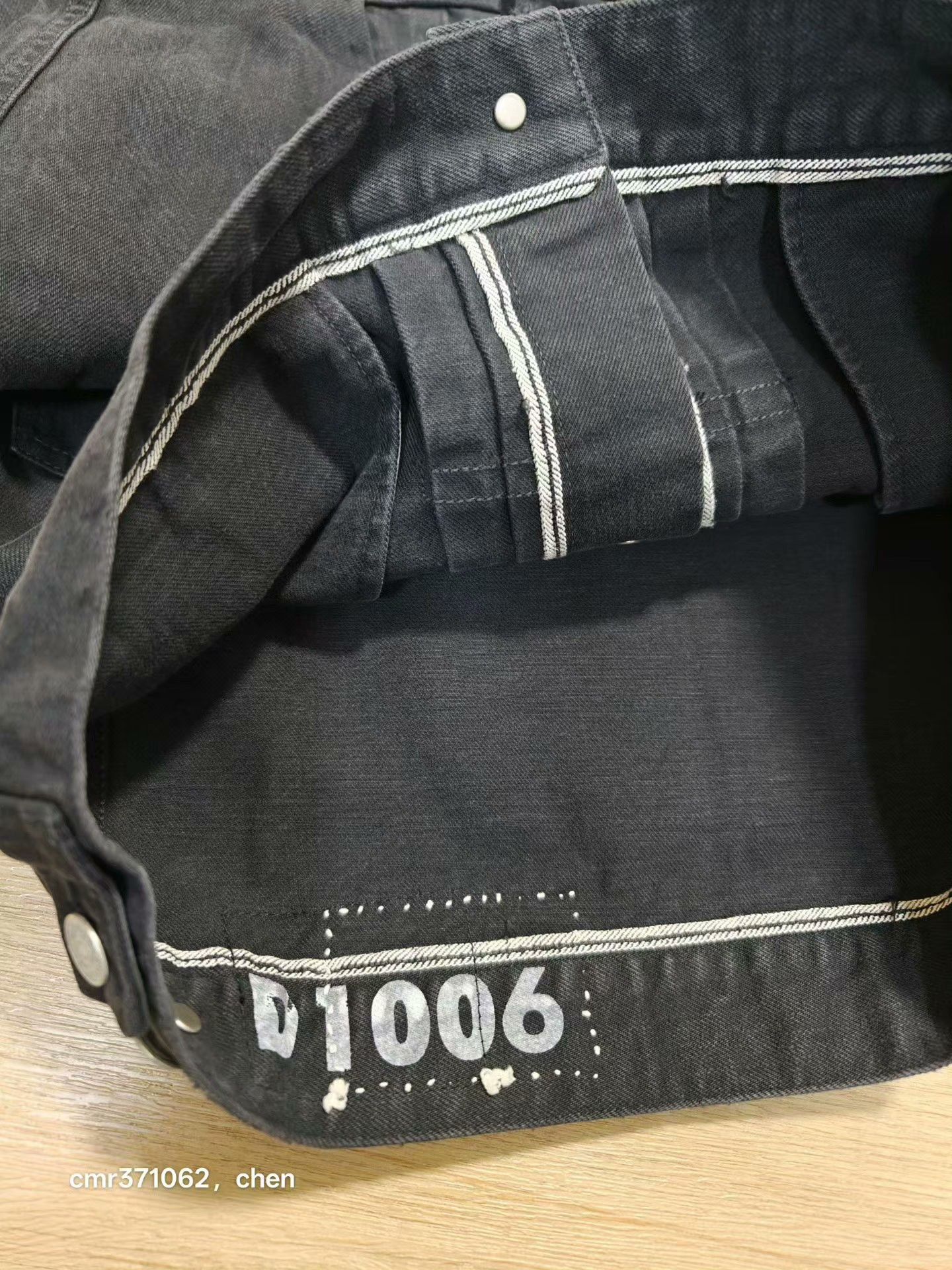 Visvim VISVIM 21 ICT 101 JKT CMYK BLK DMGD Size US M / EU 48-50 / 2 - 6 Thumbnail