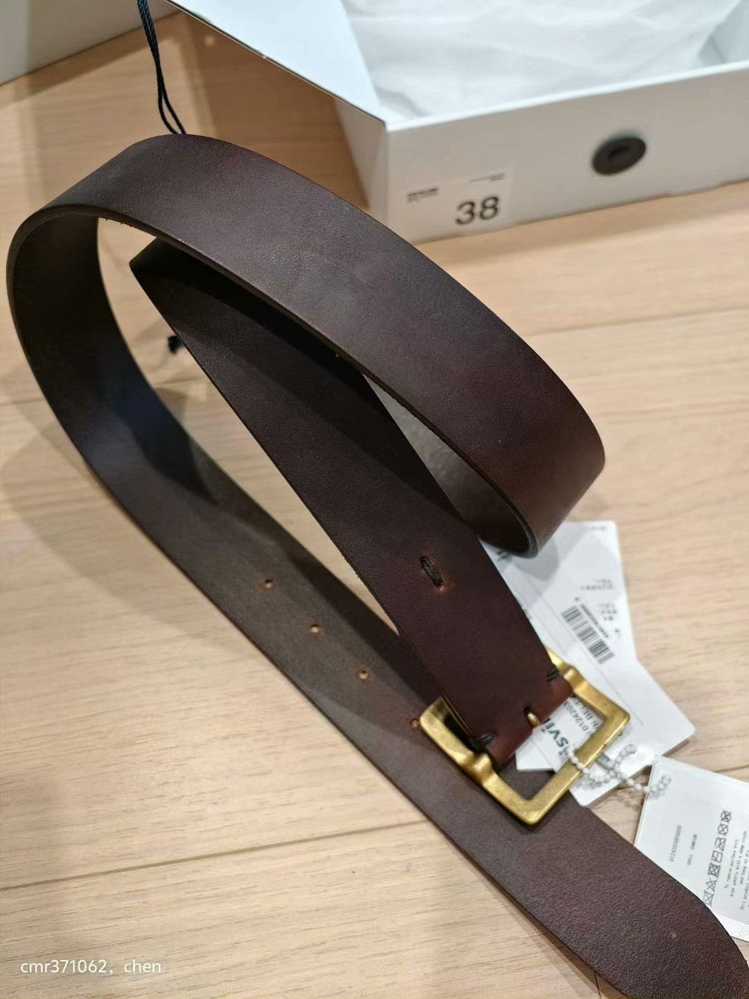 Visvim VISVIM 24AW PLAIN BELT 40MM Size ONE SIZE - 5 Thumbnail