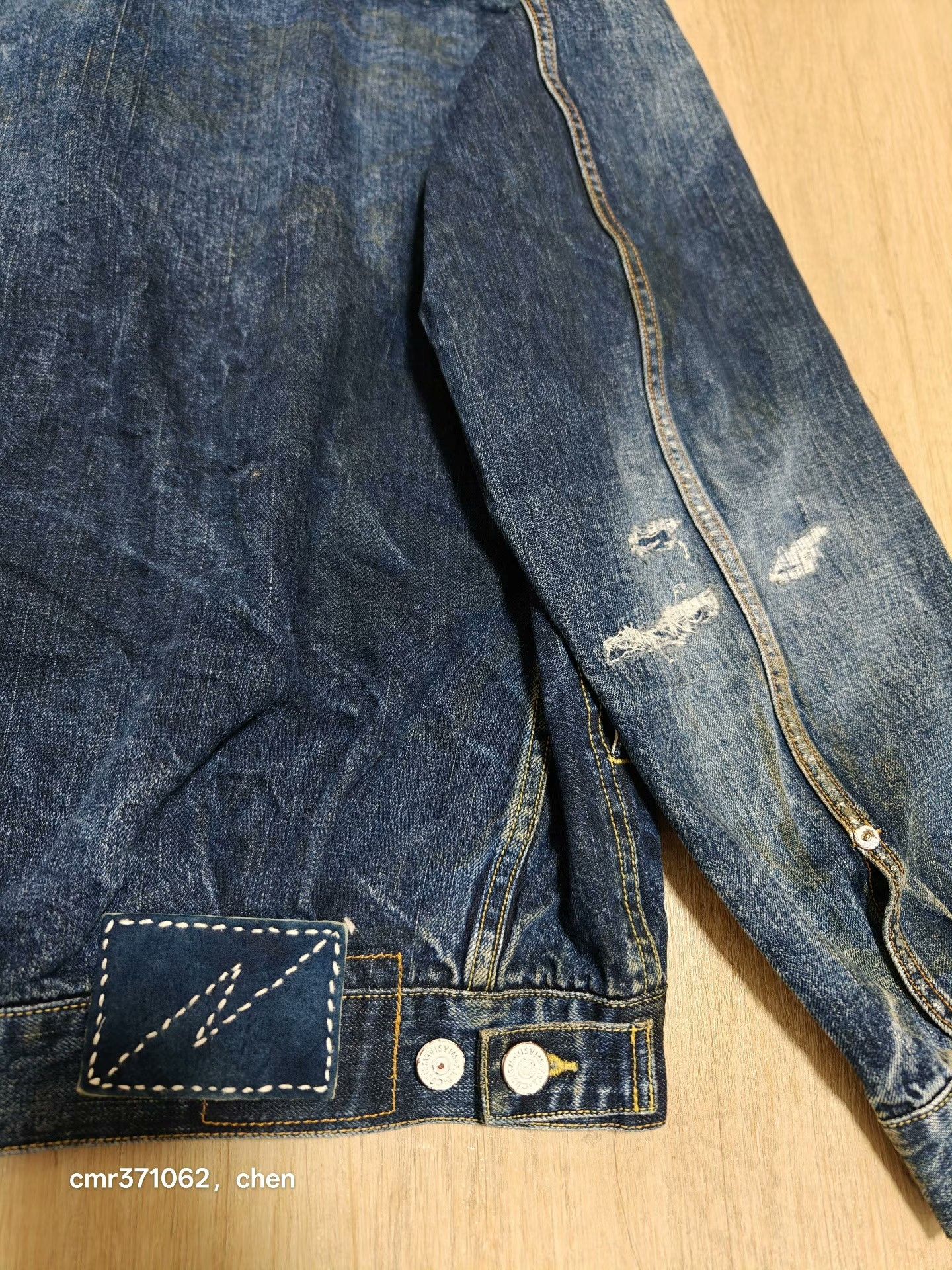 Visvim VISVIM 21SS 101XX JKT DRY DMGD-1006 Size US L / EU 52-54 / 3 - 8 Thumbnail
