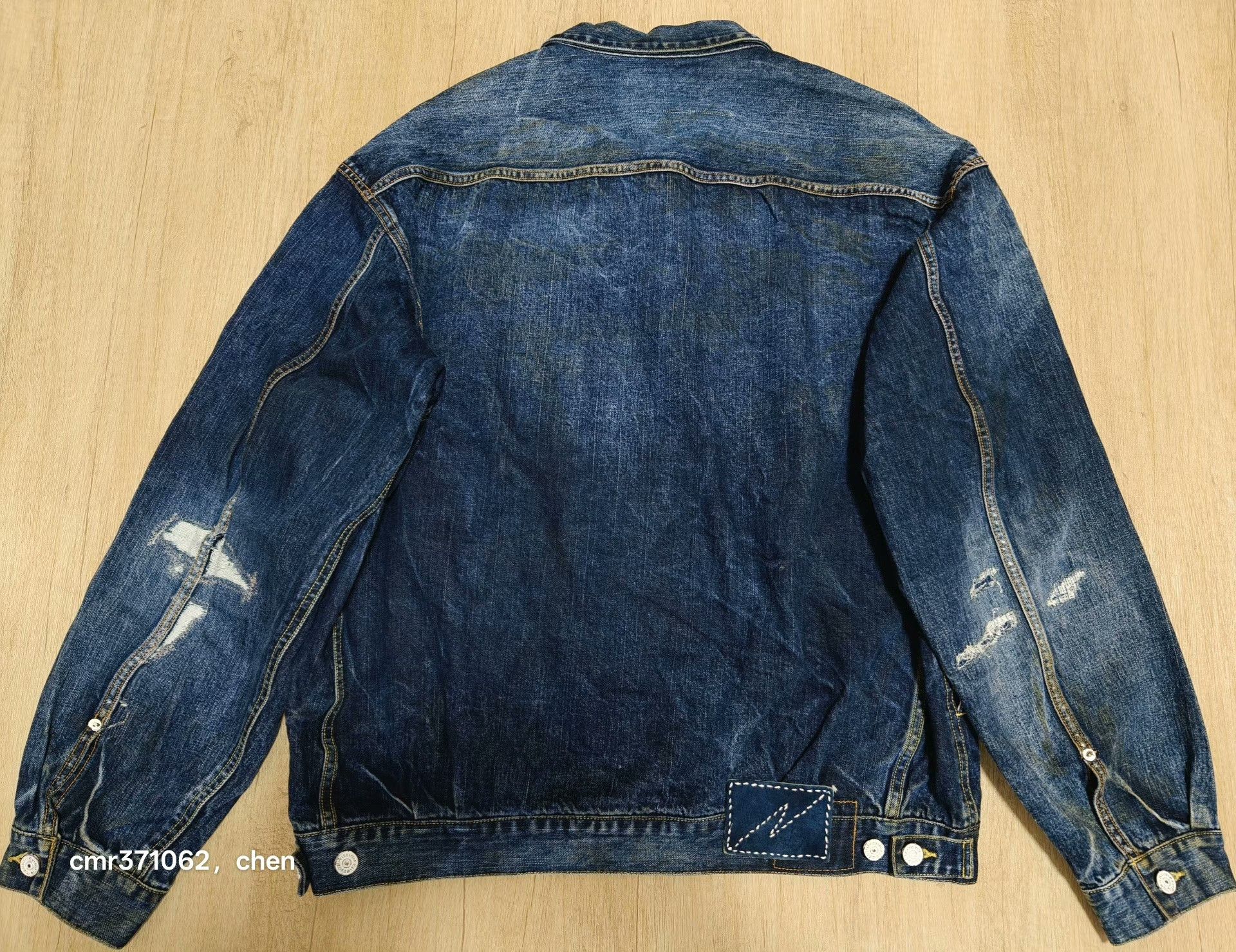 Visvim VISVIM 21SS 101XX JKT DRY DMGD-1006 Size US L / EU 52-54 / 3 - 7 Thumbnail