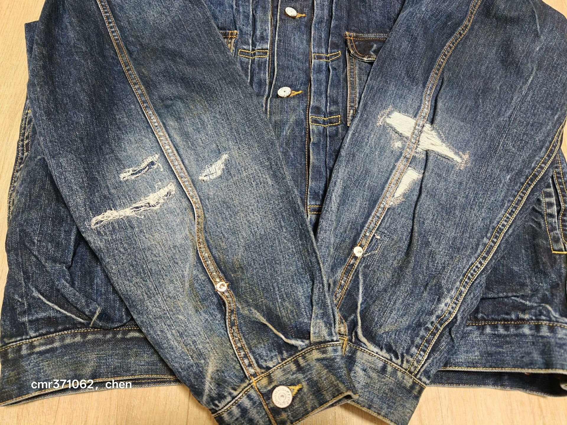 Visvim VISVIM 21SS 101XX JKT DRY DMGD-1006 Size US L / EU 52-54 / 3 - 6 Thumbnail