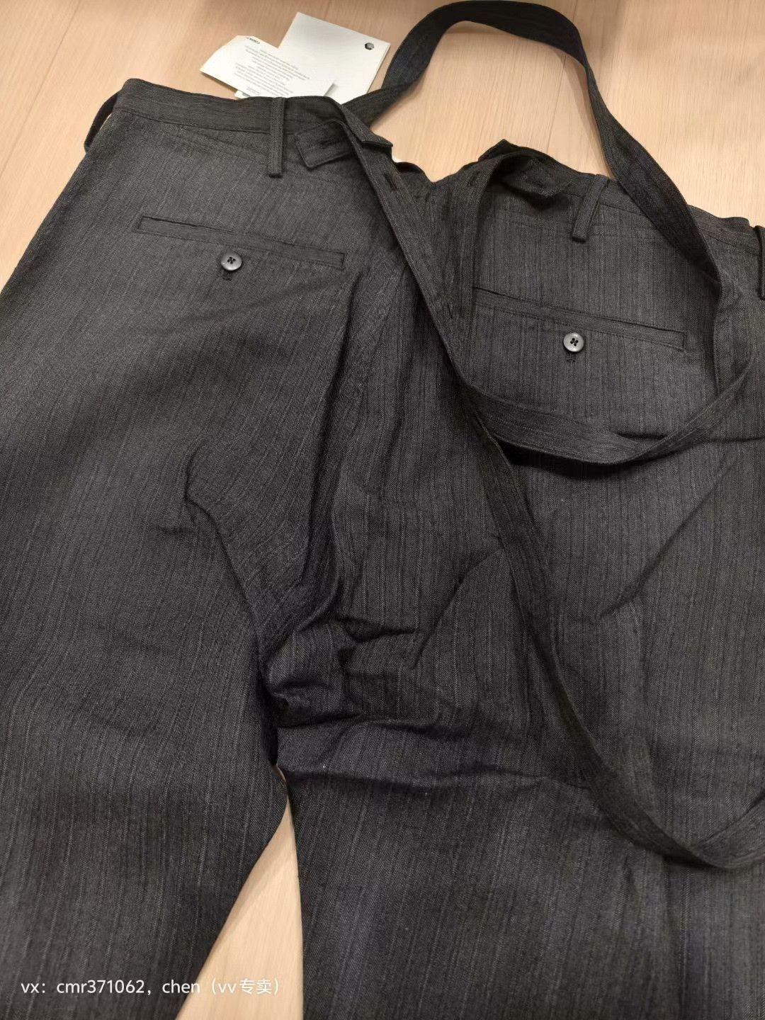 Visvim visvim 21SS Travailler Braces Herringbone Pants Size US 26 / EU 42 - 4 Thumbnail