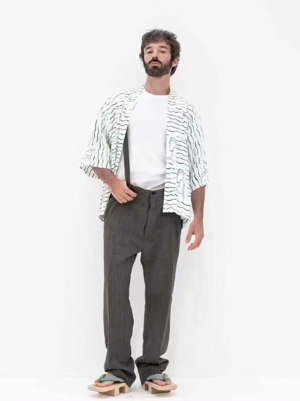 Visvim visvim 21SS Travailler Braces Herringbone Pants Size US 26 / EU 42 - 9 Thumbnail