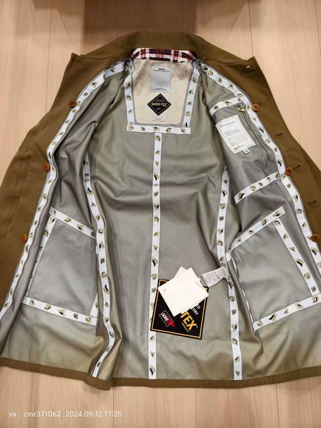 Visvim VISVIM 16SS ELLIPSIS SOUTIEN COAT 3L GORE-TEX Size US S / EU 44-46 / 1 - 4 Thumbnail