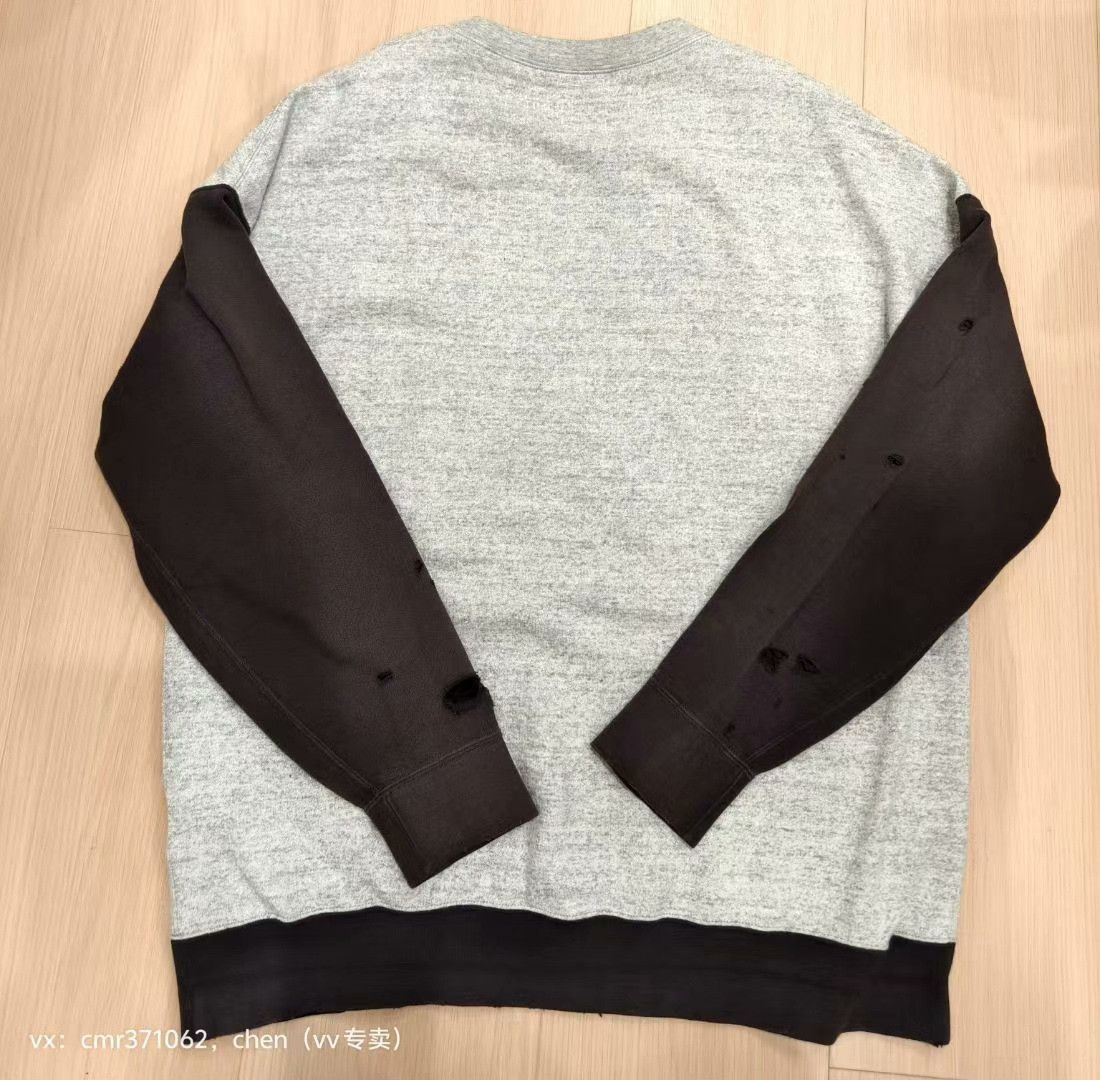 Visvim VISVIM 20SS JUMBO SWEAT L/S CRASH Size US L / EU 52-54 / 3 - 3 Thumbnail