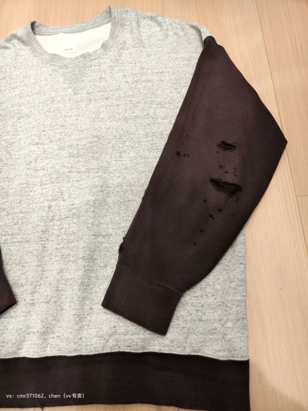 Visvim VISVIM 20SS JUMBO SWEAT L/S CRASH Size US L / EU 52-54 / 3 - 4 Thumbnail