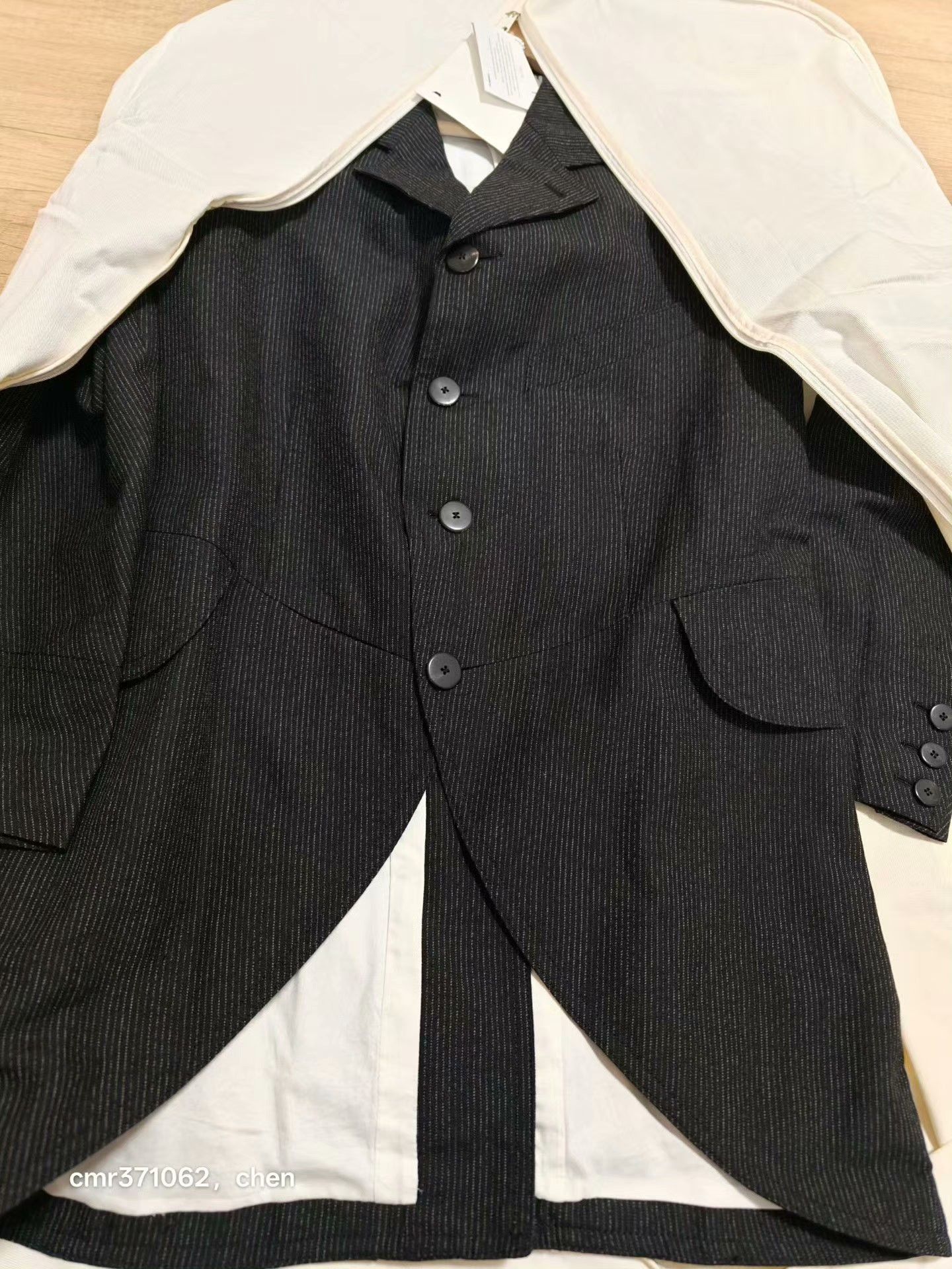 Visvim visvim 17ss Ascot Morning Coat Pinstripe Size US S / EU 44-46 / 1 - 4 Thumbnail