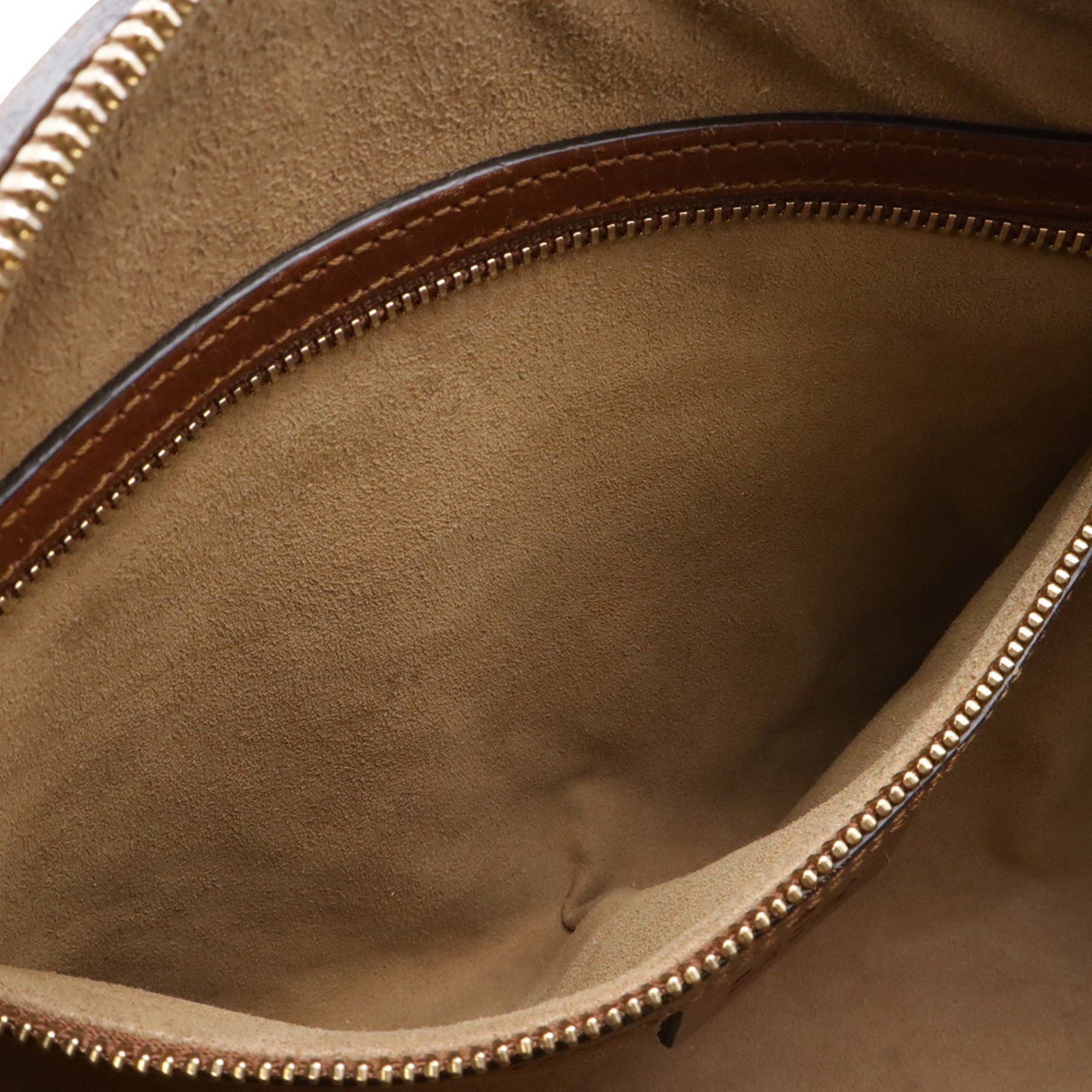 Gucci GUCCI GG Supreme Handbag/Shoulder Bag, Leather, Beige/Brown, 409529 Size ONE SIZE - 10 Thumbnail