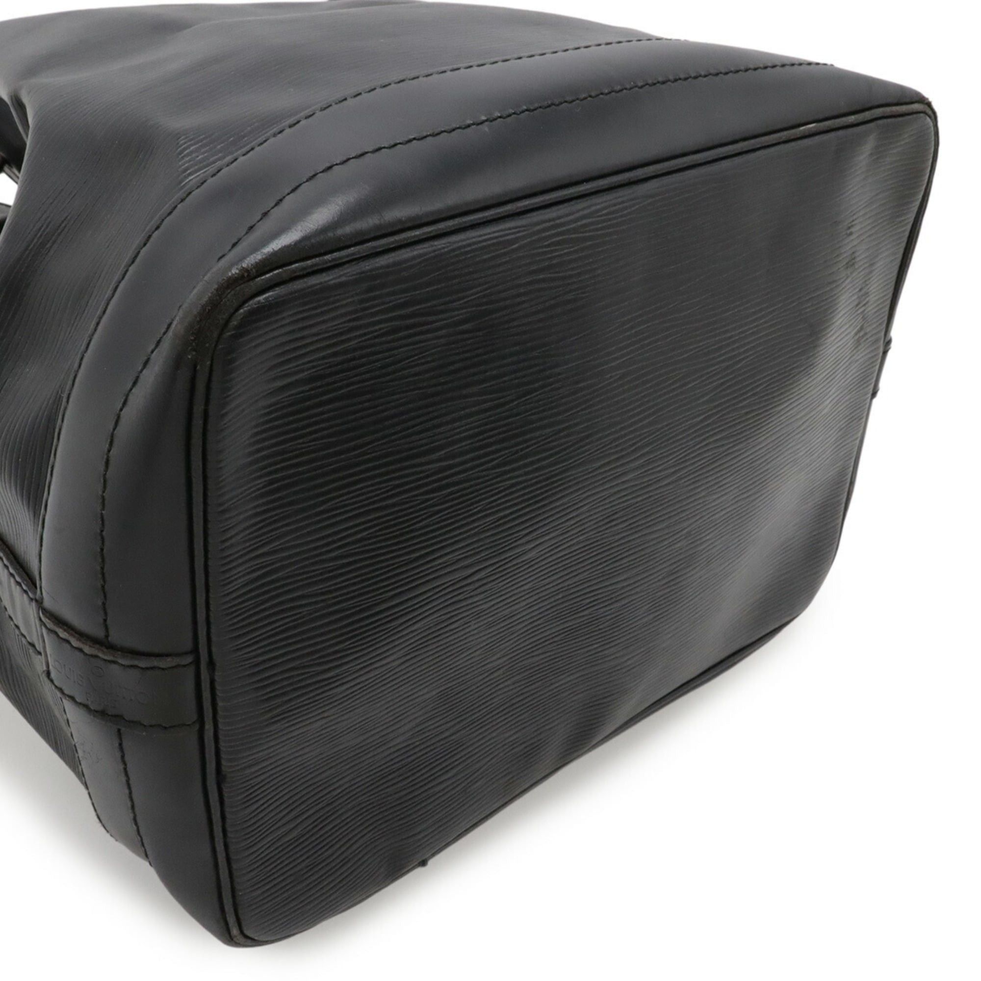 Louis Vuitton Louis Vuitton Epi Noe Shoulder Bag Noir Black M59002 Size ONE SIZE - 4 Thumbnail