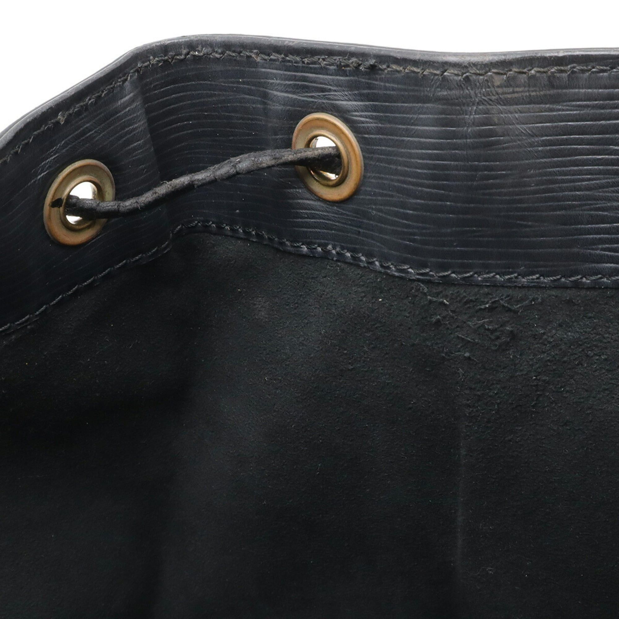 Louis Vuitton Louis Vuitton Epi Noe Shoulder Bag Noir Black M59002 Size ONE SIZE - 8 Thumbnail