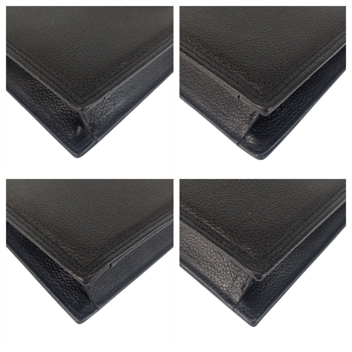 Yves Saint Laurent Yves Saint Laurent Yves Saint Laurent Leather Clutch Bag Leather Clutch Bag DUTY FREE for USA Size ONE SIZE - 3 Thumbnail