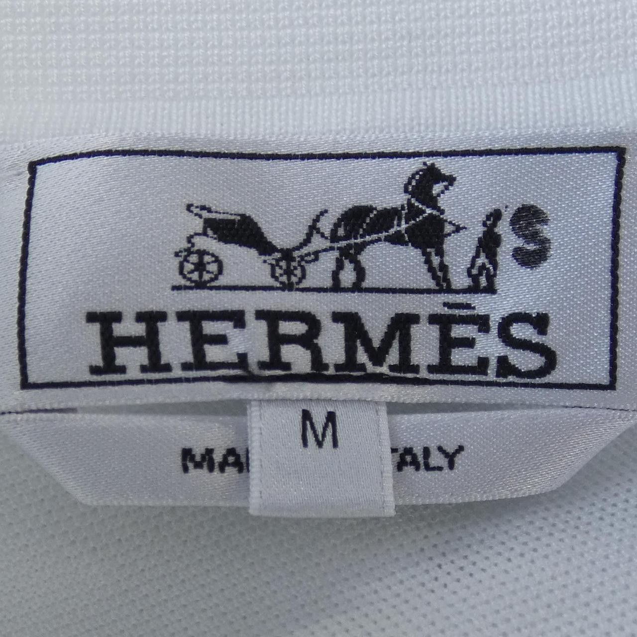 Hermes Hermes Hermes Cotton Polo Shirt Textile Tops DUTY FREE for USA Size ONE SIZE - 4 Thumbnail