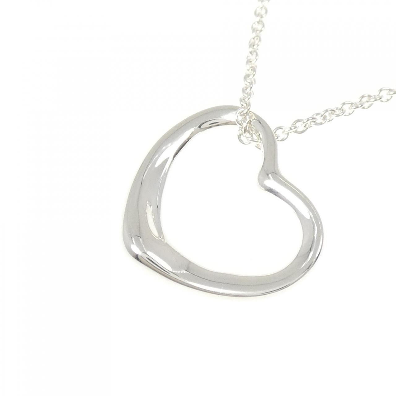 Tiffany & Co. Tiffany & Co. Tiffany Open Heart 925 Silver Necklace Precious Metal Necklace 60020474 DUTY FREE for USA Size ONE SIZE - 3 Thumbnail