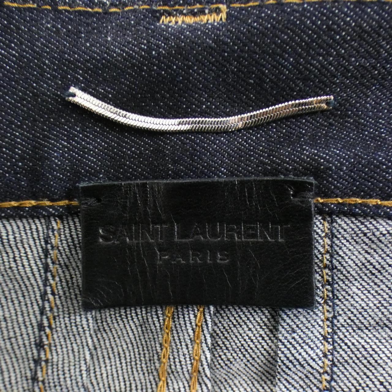 Yves Saint Laurent Yves Saint Laurent Saint Laurent Jeans Textile Jeans 327138 DUTY FREE for USA Size ONE SIZE - 4 Thumbnail