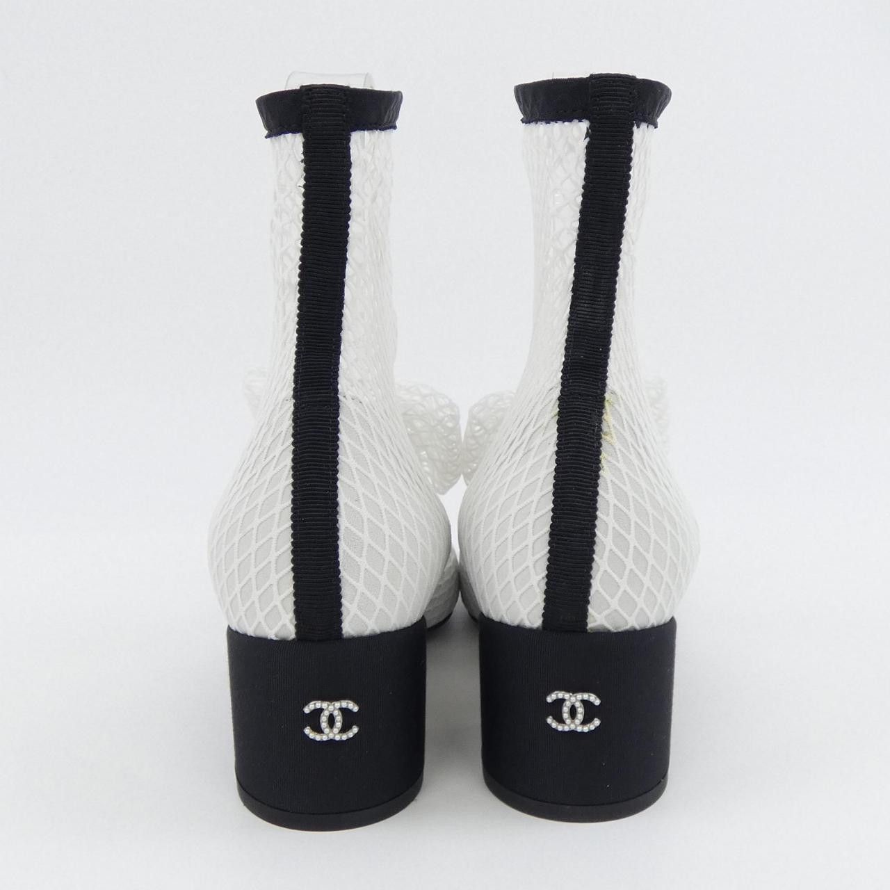 Chanel Chanel Chanel Mary Janes Mesh Suede Kidskin Patent Boots Leather Shoes G40097Y56613 DUTY FREE for USA Size ONE SIZE - 4 Thumbnail