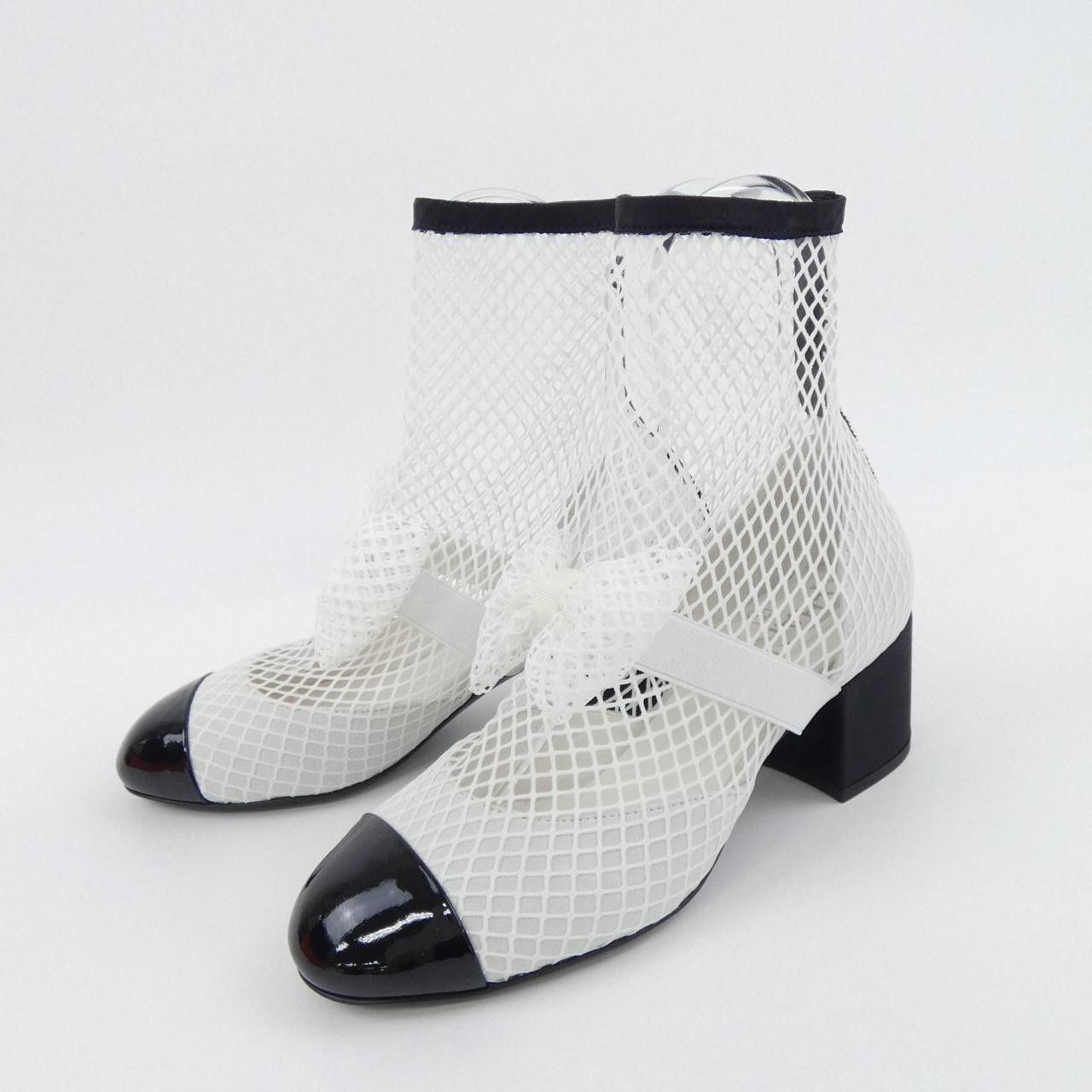 Chanel Chanel Chanel Mary Janes Mesh Suede Kidskin Patent Boots Leather Shoes G40097Y56613 DUTY FREE for USA Size ONE SIZE - 3 Thumbnail
