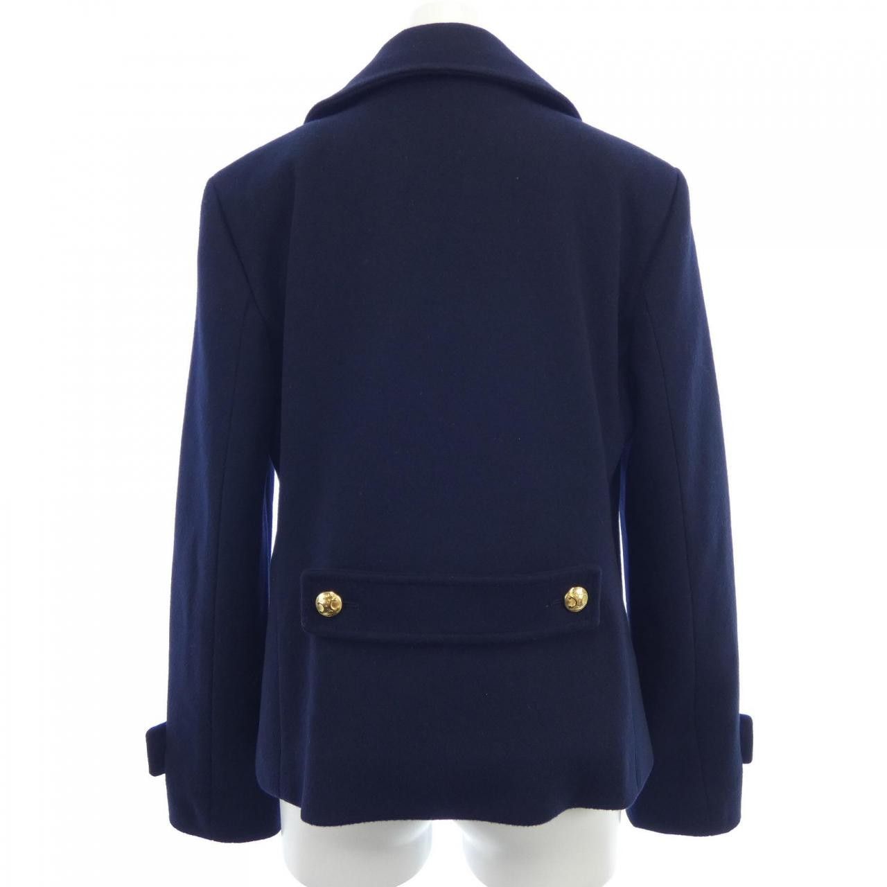 Celine Celine CELINE Wool Coat Others Outerwear 2M16B998K DUTY FREE for USA Size ONE SIZE - 2 Thumbnail