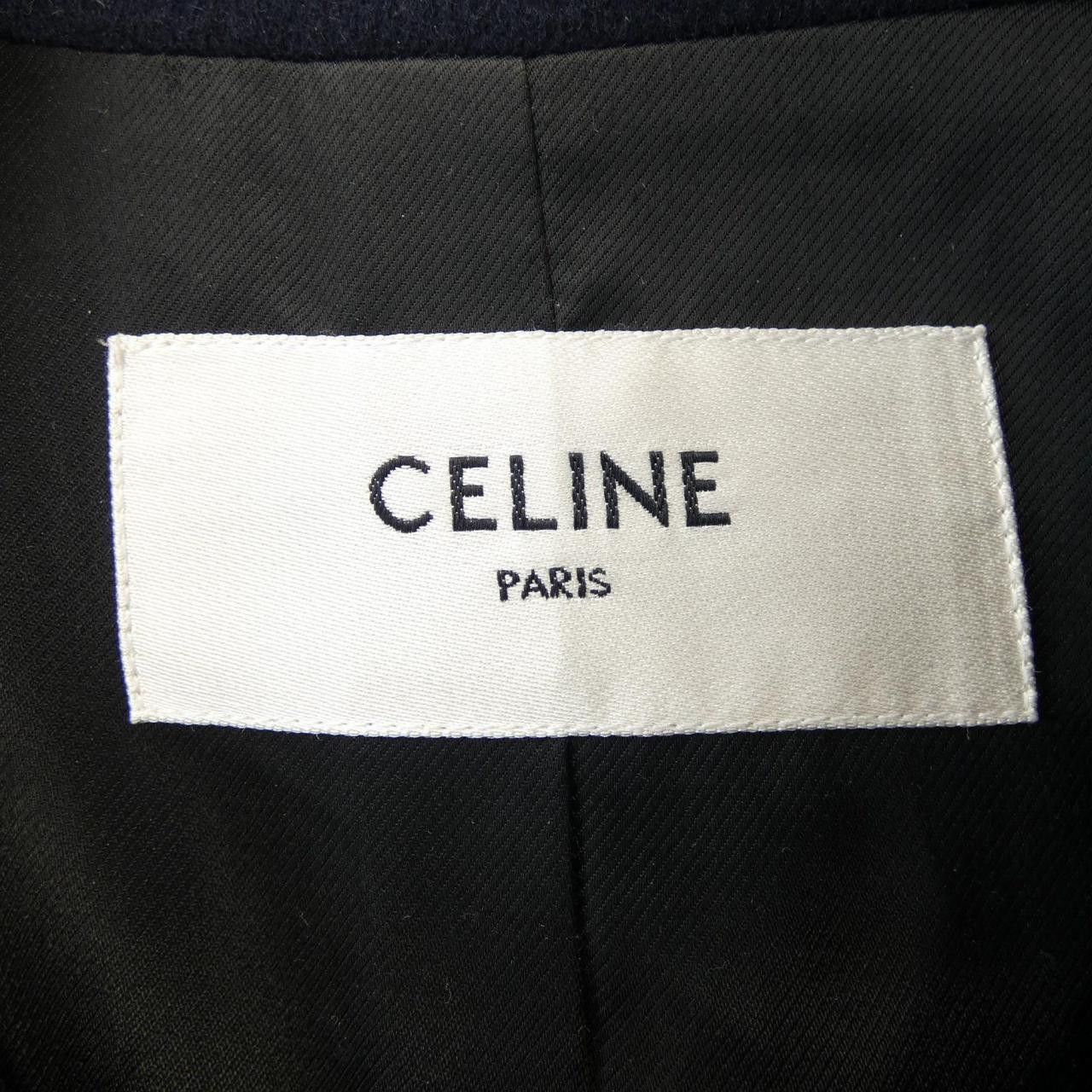 Celine Celine CELINE Wool Coat Others Outerwear 2M16B998K DUTY FREE for USA Size ONE SIZE - 4 Thumbnail