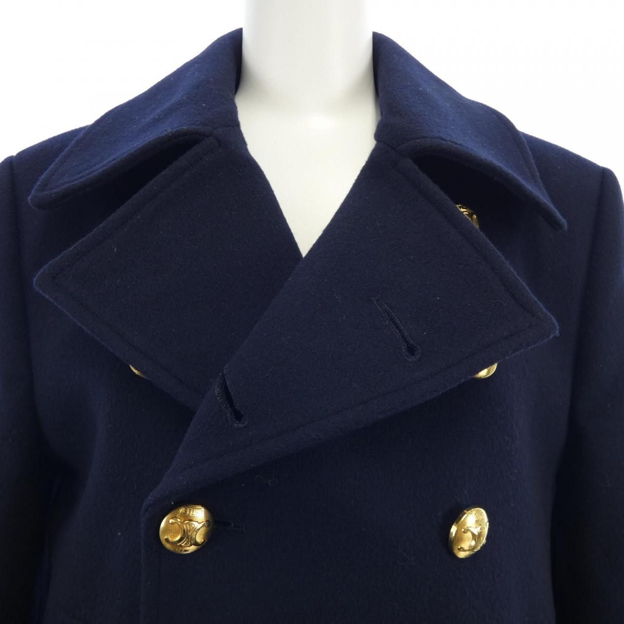 Celine Celine CELINE Wool Coat Others Outerwear 2M16B998K DUTY FREE for USA Size ONE SIZE - 5 Thumbnail