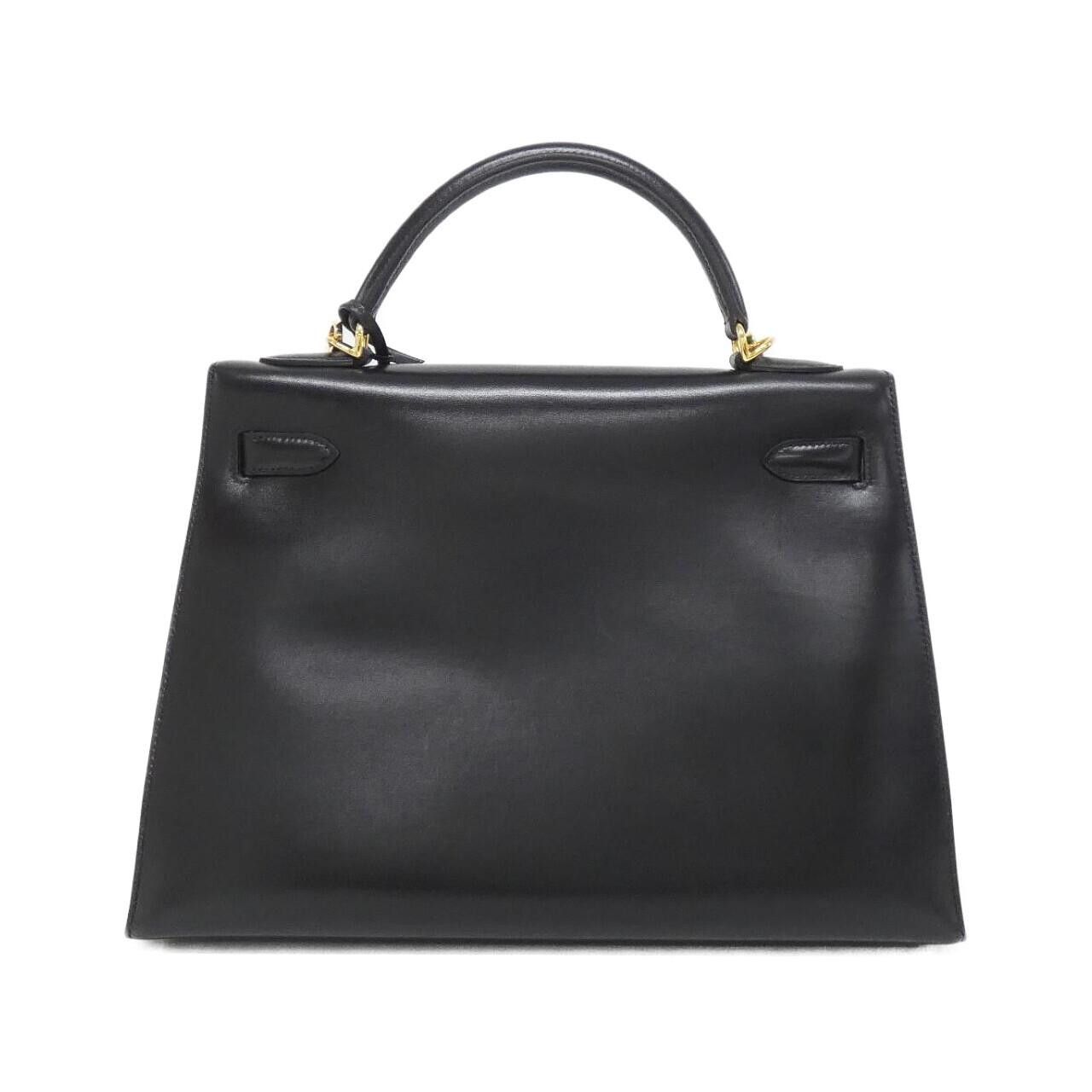 Hermes Hermes Hermes Kelly32 Box Calf Leather Handbag F DUTY FREE for USA Size ONE SIZE - 2 Thumbnail