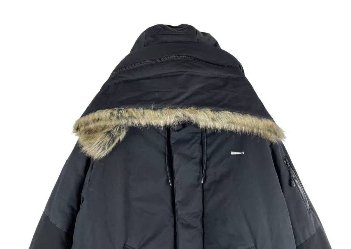 Descendant Black Hooded Jacket with Fur Trim Size US M / EU 48-50 / 2 - 3 Thumbnail