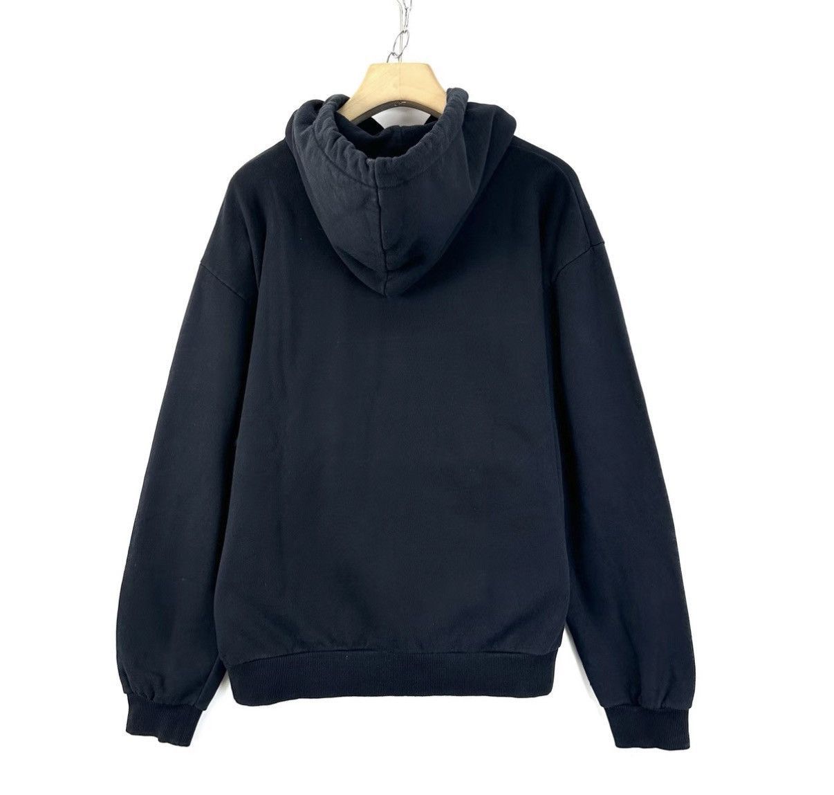 Celine Black Paris Embellished Hoodie Size US M / EU 48-50 / 2 - 2 Thumbnail