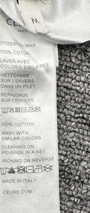 Celine Black Paris Embellished Hoodie Size US M / EU 48-50 / 2 - 8 Thumbnail