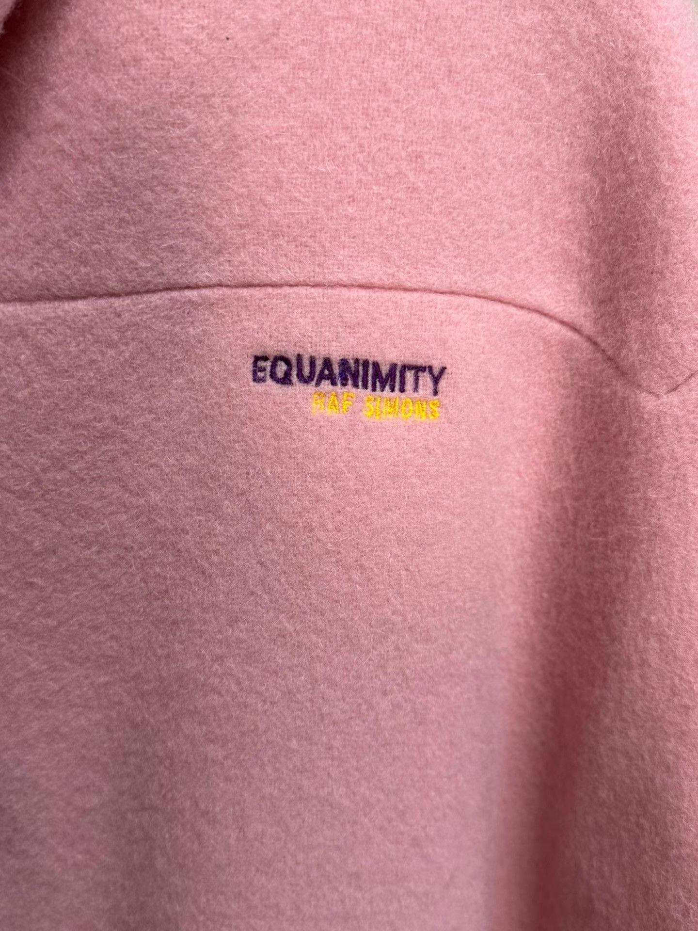 Raf Simons Pink High Neck Long Sleeve Sweater Size US S / EU 44-46 / 1 - 3 Thumbnail