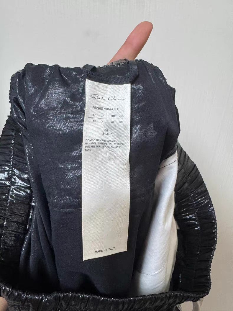 Rick Owens Black Wide-Leg Casual Pants Size 32 Size US 32 / EU 48 - 2 Thumbnail