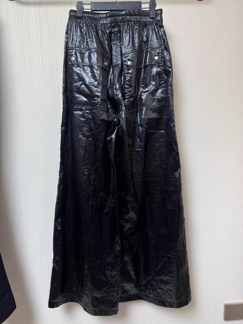 Rick Owens Black Wide-Leg Casual Pants Size 32 Size US 32 / EU 48 - 6 Thumbnail