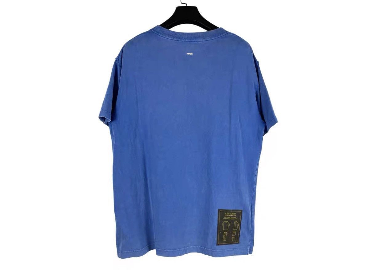 Louis Vuitton Blue Short Sleeve T-Shirt Size US L / EU 52-54 / 3 - 2 Thumbnail