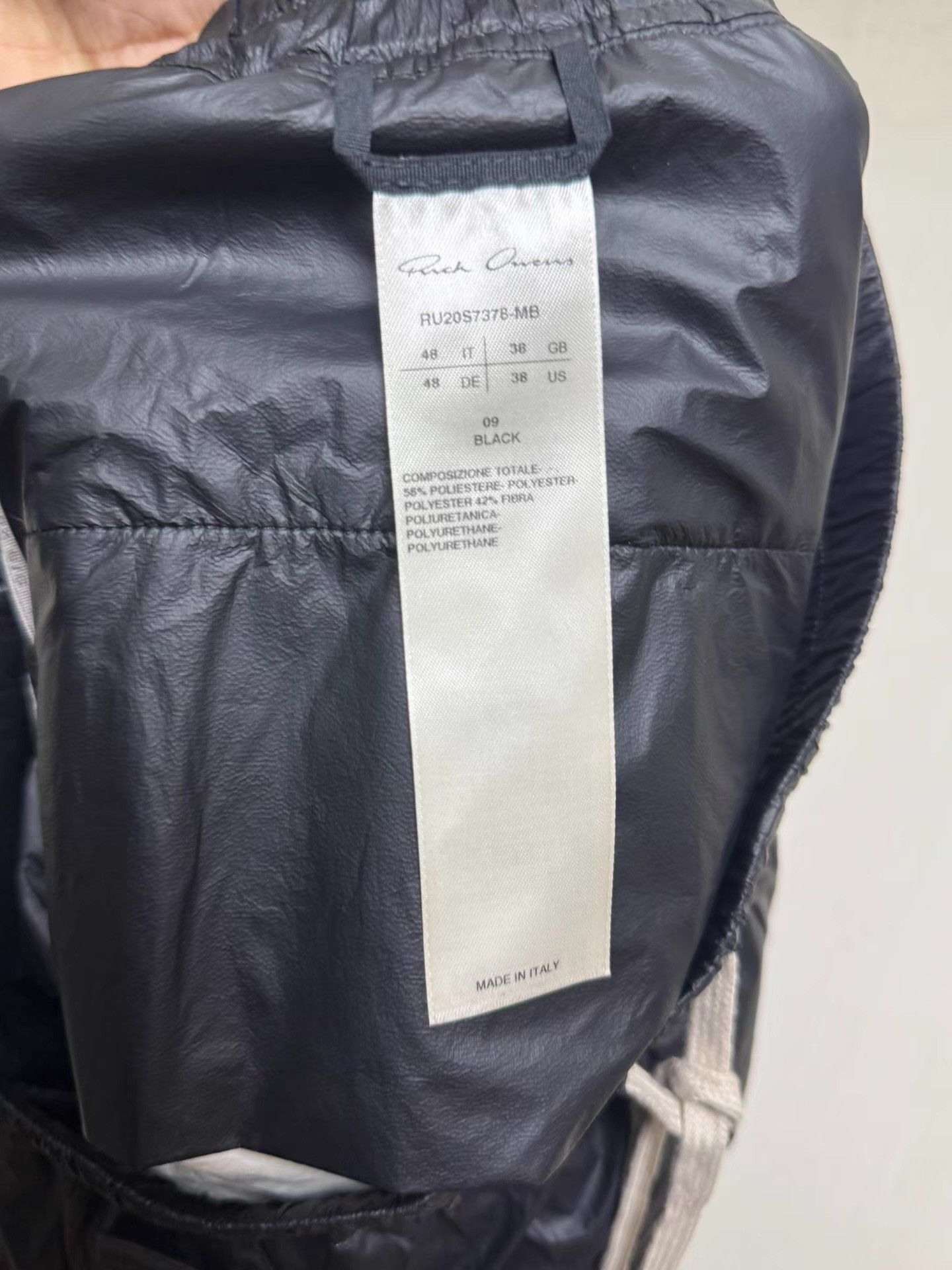 Rick Owens Black Zip-Accent Casual Pants Size 32 Size US 32 / EU 48 - 6 Thumbnail