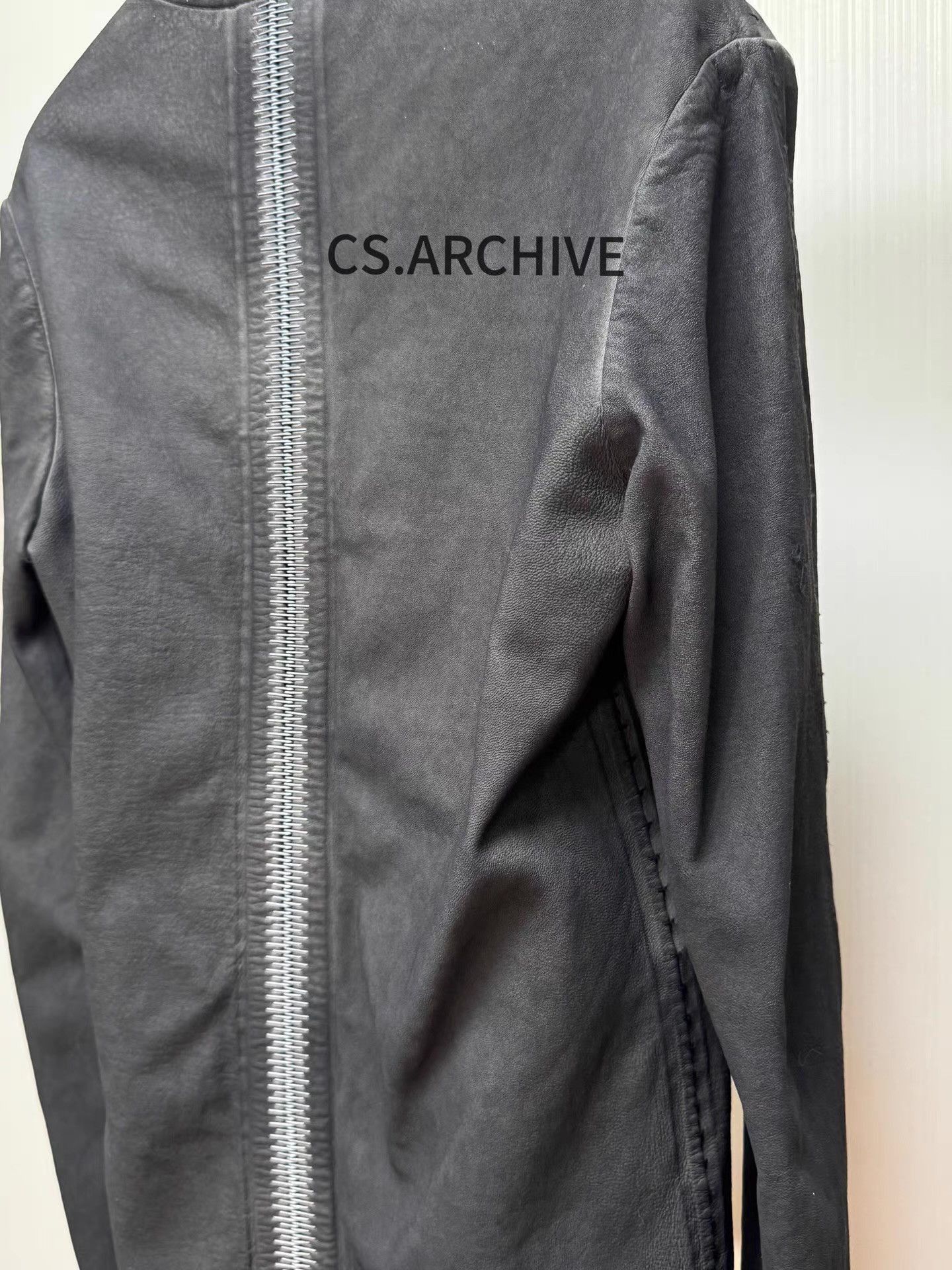 Isaac Sellam Experience Black Zip-Front Long Sleeve Light Jacket Size US L / EU 52-54 / 3 - 8 Thumbnail