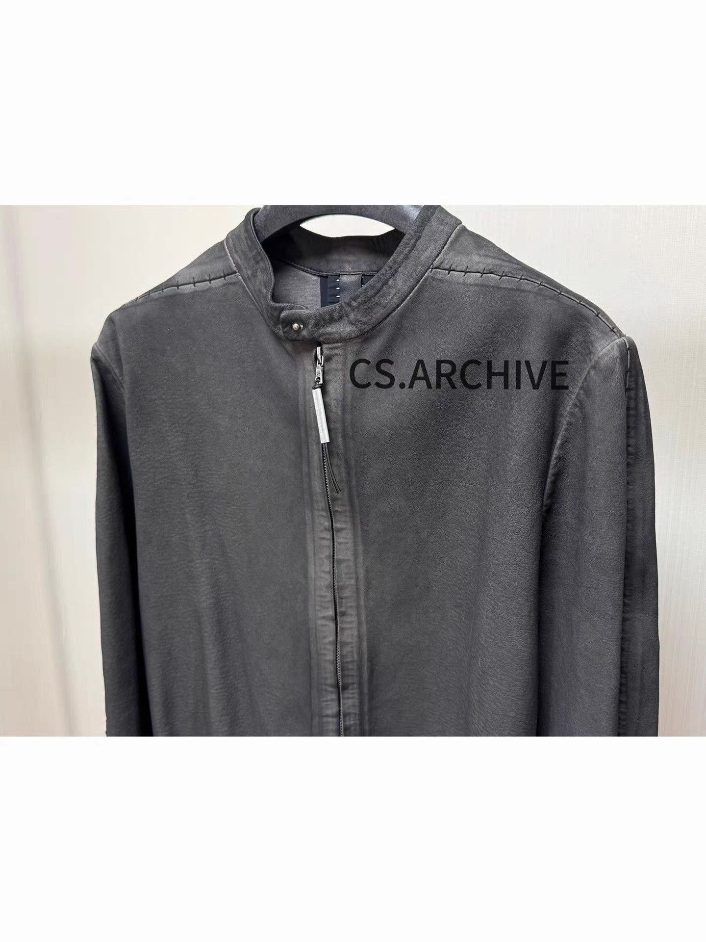 Isaac Sellam Experience Black Zip-Front Long Sleeve Light Jacket Size US L / EU 52-54 / 3 - 9 Thumbnail