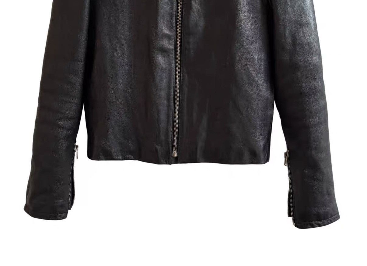 Acne Studios Black Leather Biker Jacket, Size S Size US S / EU 44-46 / 1 - 4 Thumbnail