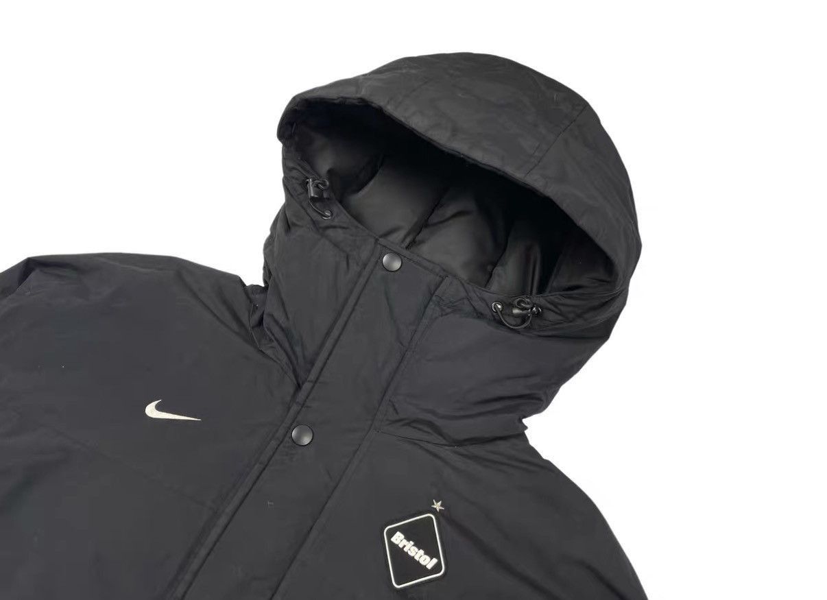 F.C.R.B Black Hooded Parka Jacket - Size M Size US M / EU 48-50 / 2 - 3 Thumbnail