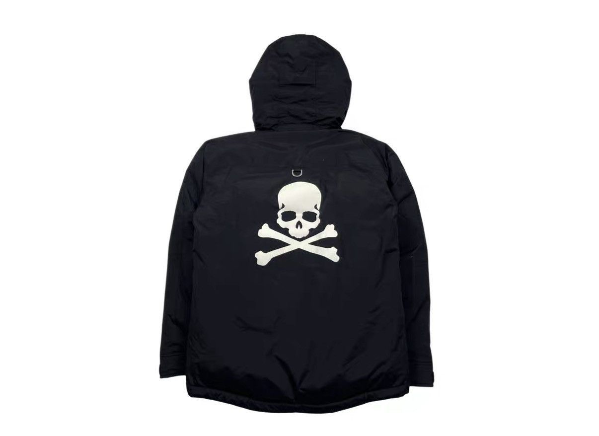 F.C.R.B Black Hooded Parka Jacket - Size M Size US M / EU 48-50 / 2 - 2 Thumbnail