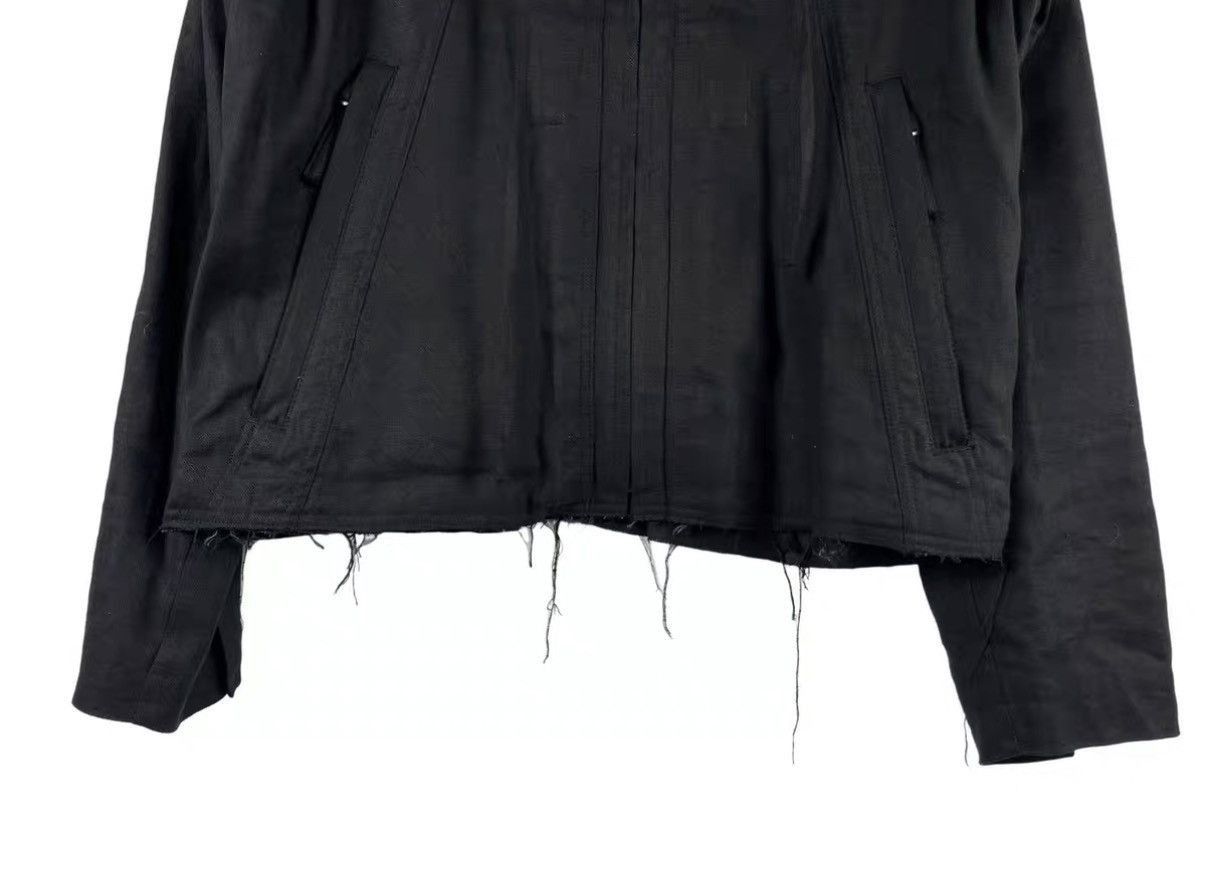 blackmerle Black Hooded Zip-Up Jacket Size L Size US L / EU 52-54 / 3 - 4 Thumbnail