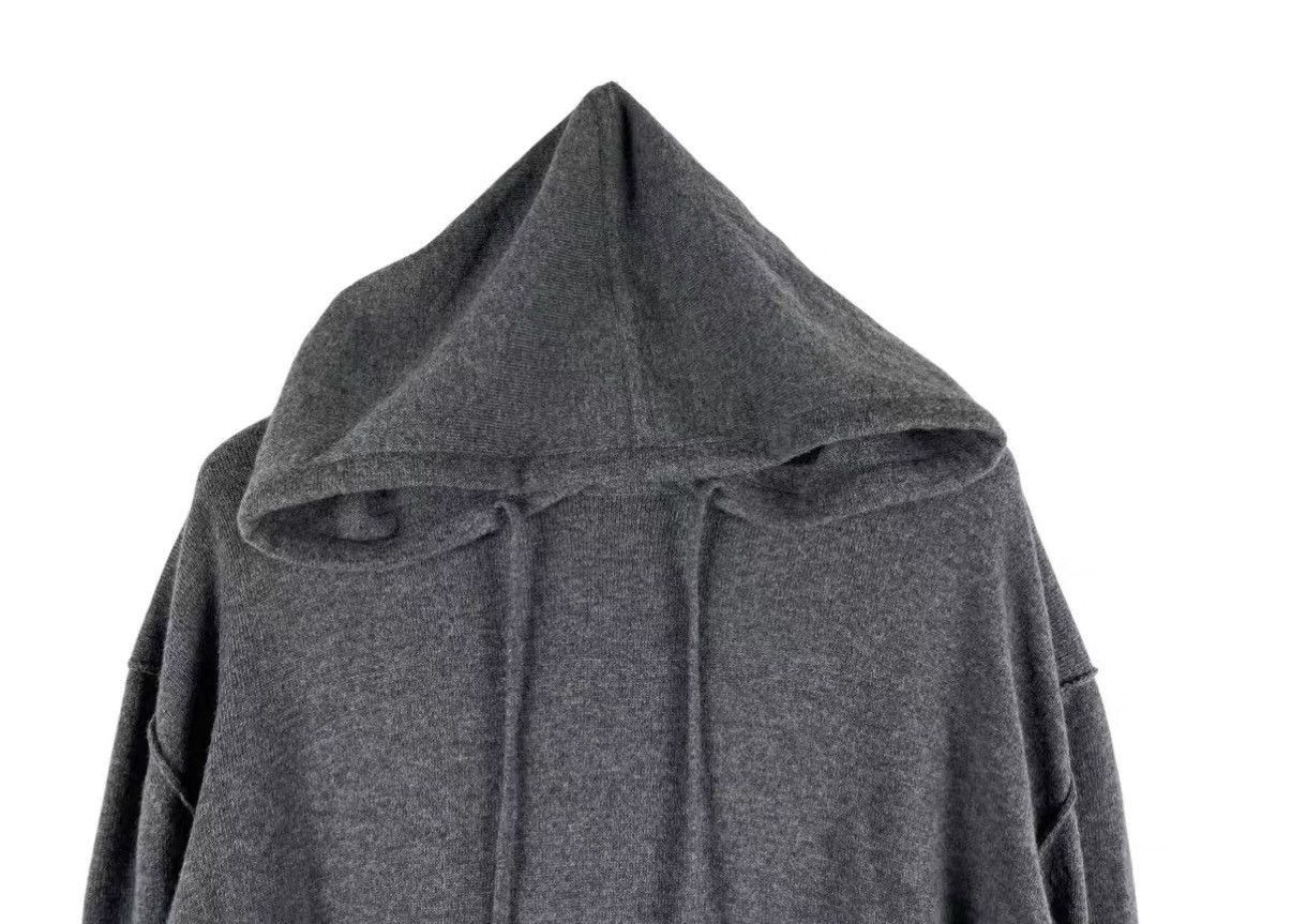 Maison Margiela Gray Oversized Hoodie with Front Pocket Size US XL / EU 56 / 4 - 3 Thumbnail