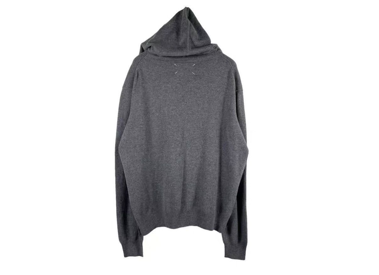 Maison Margiela Gray Oversized Hoodie with Front Pocket Size US XL / EU 56 / 4 - 2 Thumbnail