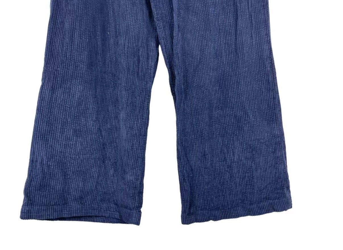 ERL Blue Corduroy Casual Pants Size 32 Size US 32 / EU 48 - 4 Thumbnail