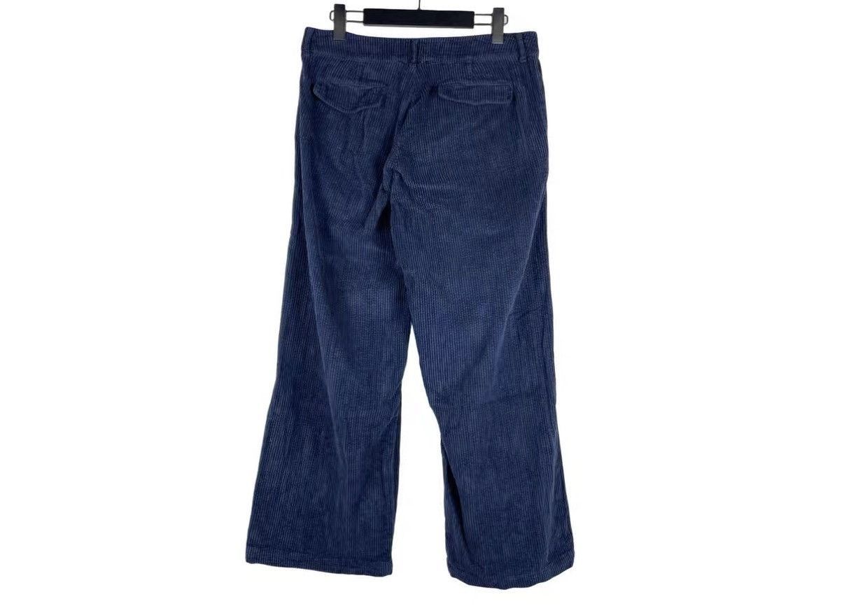 ERL Blue Corduroy Casual Pants Size 32 Size US 32 / EU 48 - 2 Thumbnail