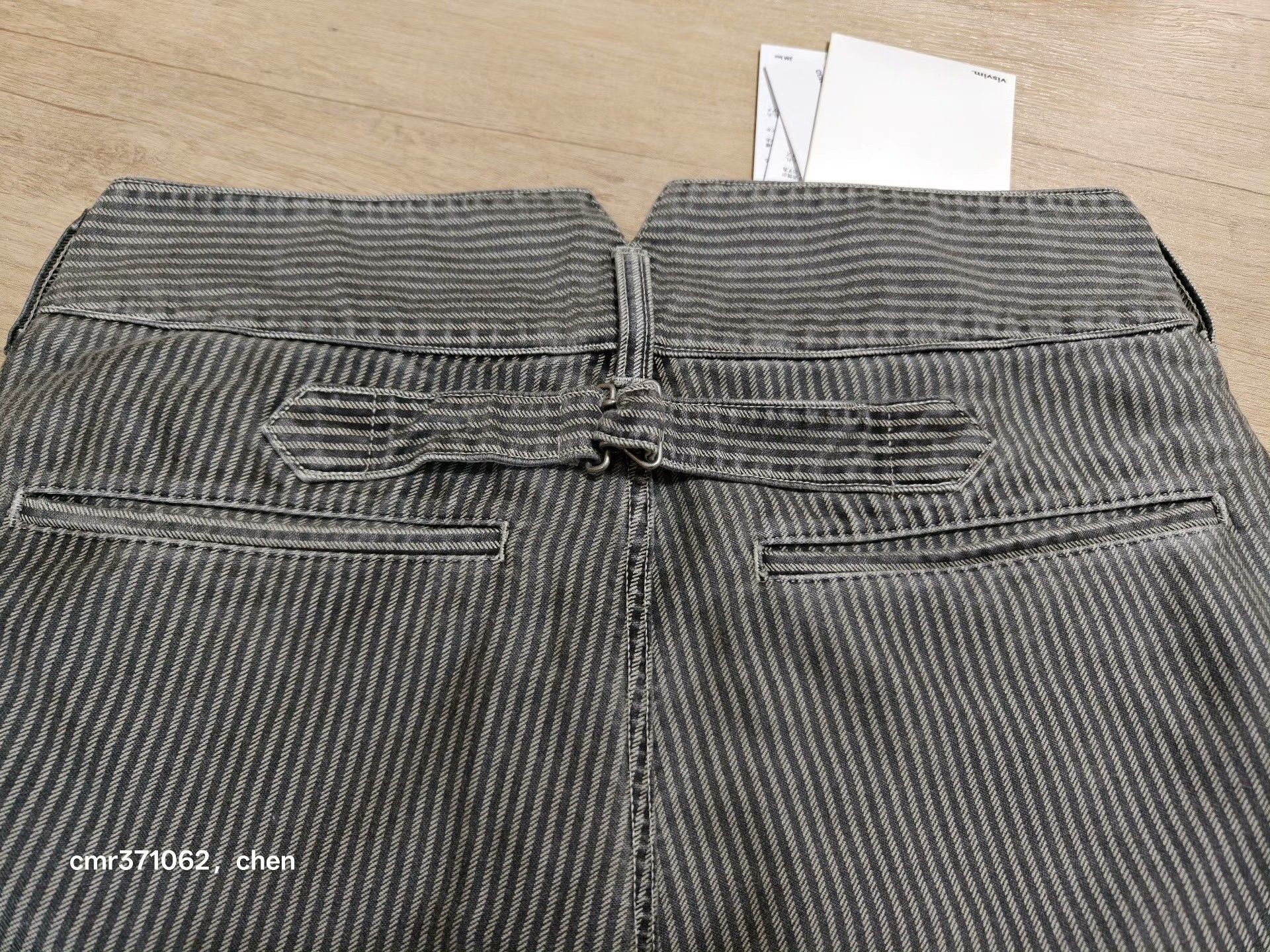 Visvim VISVIM 25AW PASTORAL STRIPED MOLESKIN PANTS Size US 26 / EU 42 - 8 Thumbnail
